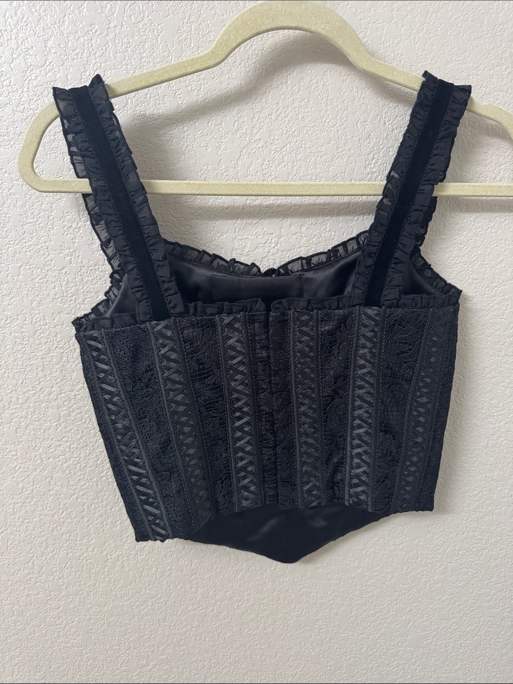 La Femme en Noir gothic glamour bustier - Picture 3 of 5